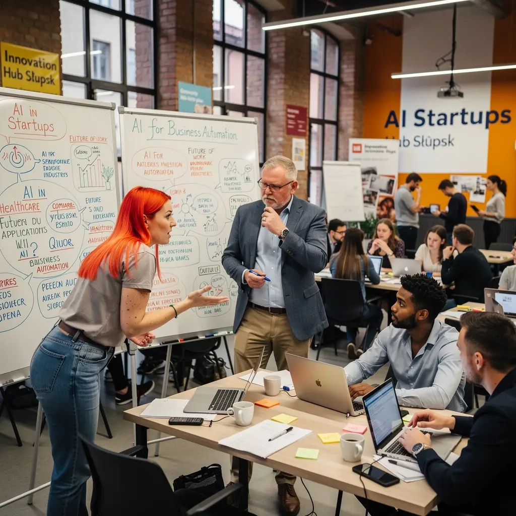 Professional team collaboration